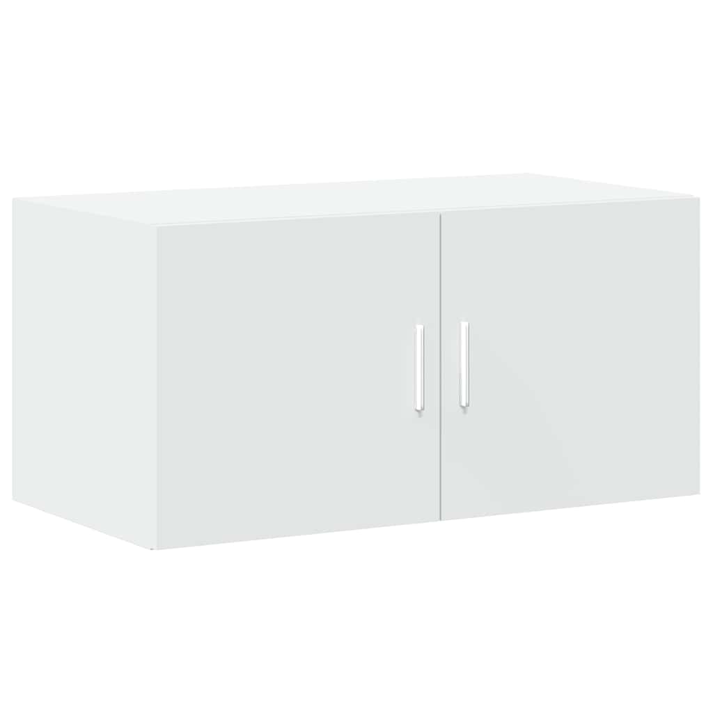 vidaXL Storage Cabinet White 80x42,5x225 cm Engineered Wood 5