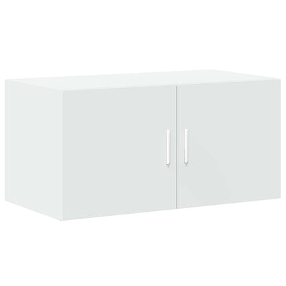 vidaXL Storage Cabinet White 80x42,5x225 cm Engineered Wood 5