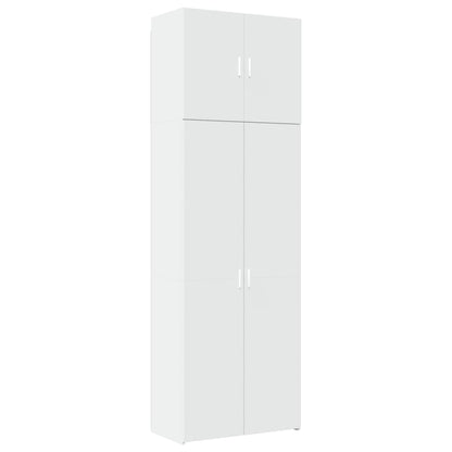 vidaXL Highboard White 80x42,5x249 cm Engineered Wood 2