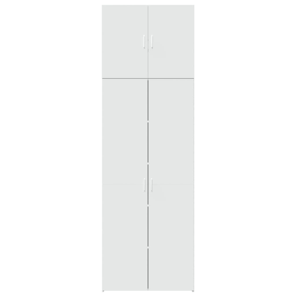 vidaXL Highboard White 80x42,5x249 cm Engineered Wood 5