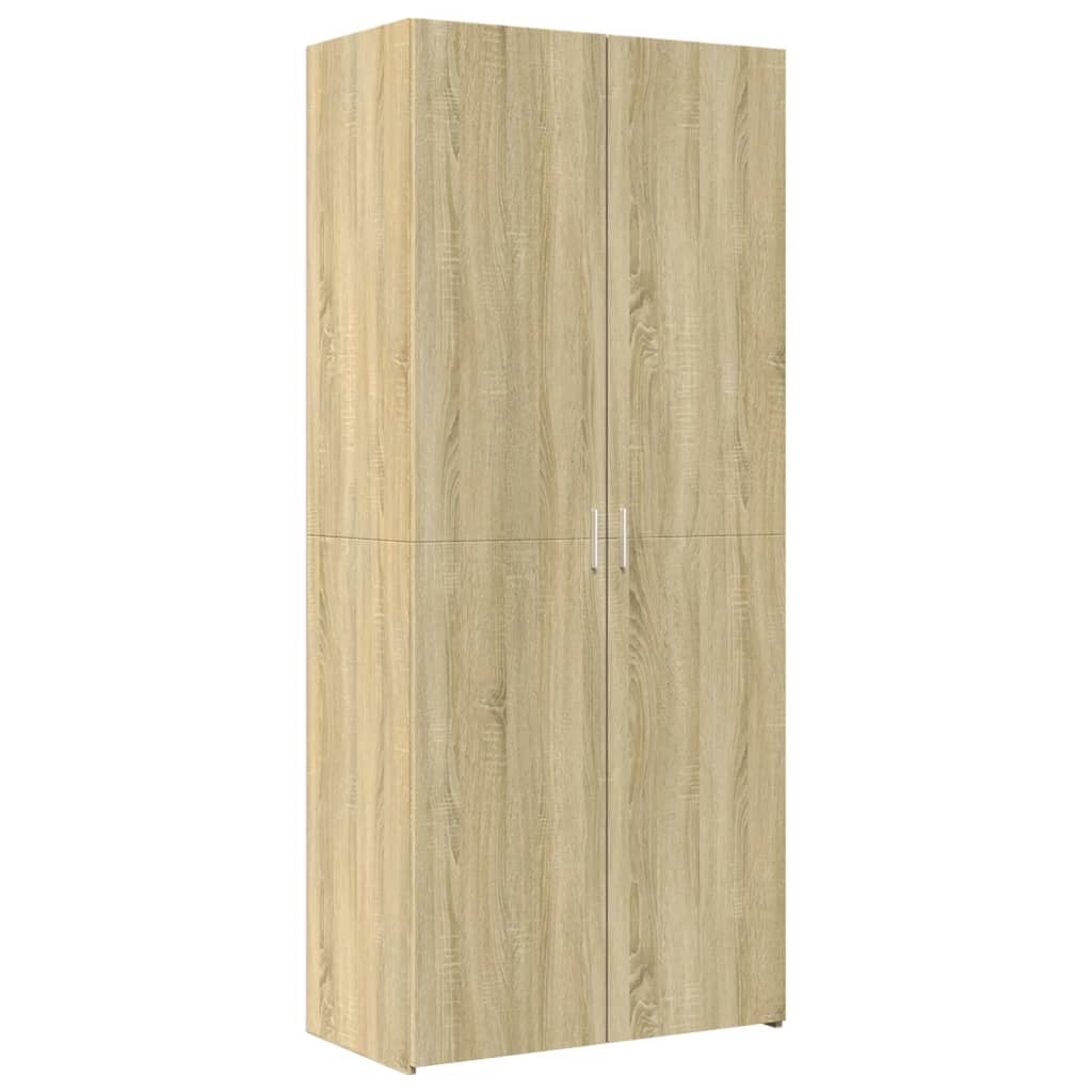 Highboard 80x42,5x249 cm Engineered Wood Height 249 cm Sonoma oak