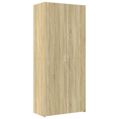 Highboard 80x42,5x249 cm Engineered Wood Height 249 cm Sonoma oak