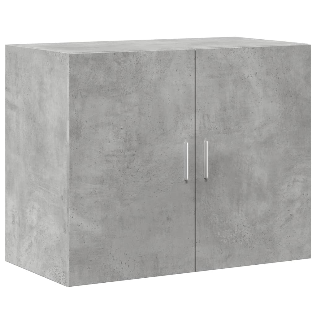 vidaXL Highboard Concrete Grey 80x42,5x249 cm Engineered Wood 6