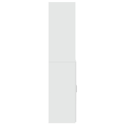 vidaXL Highboard White 80x42,5x185 cm Engineered Wood 5