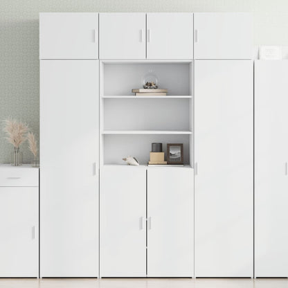 vidaXL Highboard White 80x42,5x185 cm Engineered Wood 1