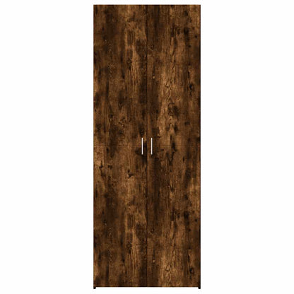 vidaXL Highboard Smoked Oak 70x42,5x185 cm Engineered Wood 3