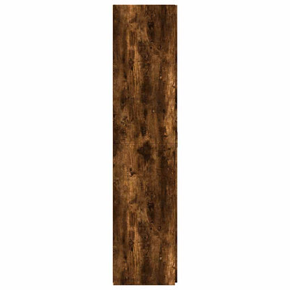 vidaXL Highboard Smoked Oak 70x42,5x185 cm Engineered Wood 5