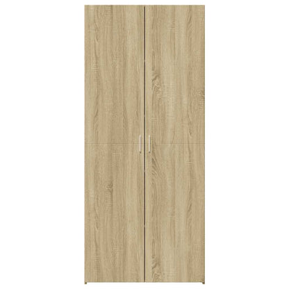 vidaXL Highboard Sonoma Oak 70x42,5x185 cm Engineered Wood 3