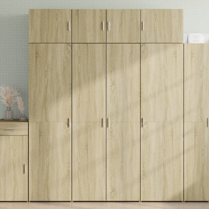vidaXL Highboard 70x42.5x185 cm Engineered Wood with 4 Shelves