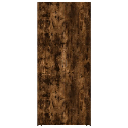 vidaXL Highboard Smoked Oak 80x42,5x185 cm Engineered Wood 3