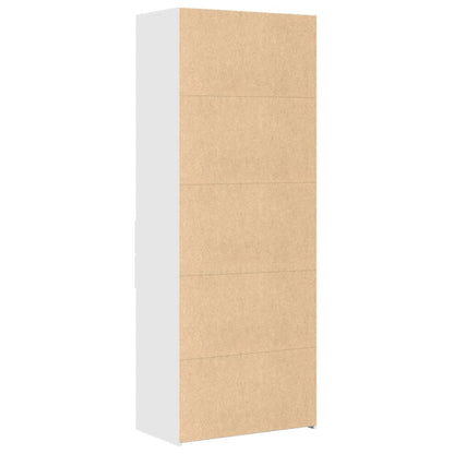 vidaXL Highboard White 70x42.5x185 cm Engineered Wood 6