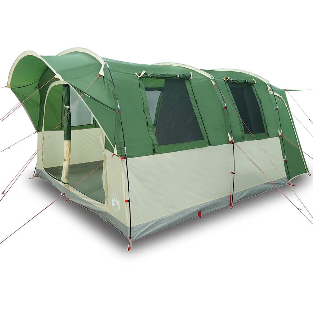 vidaXL Car Tent 4-Person Green Waterproof 2
