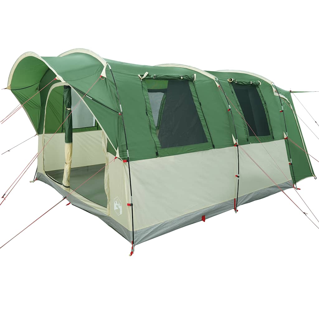 vidaXL Car Tent 4-Person Green Waterproof 4