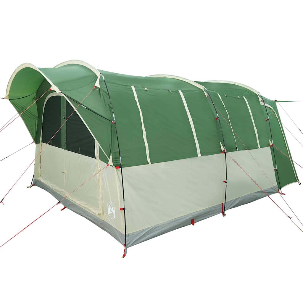 vidaXL Car Tent 4-Person Green Waterproof 5
