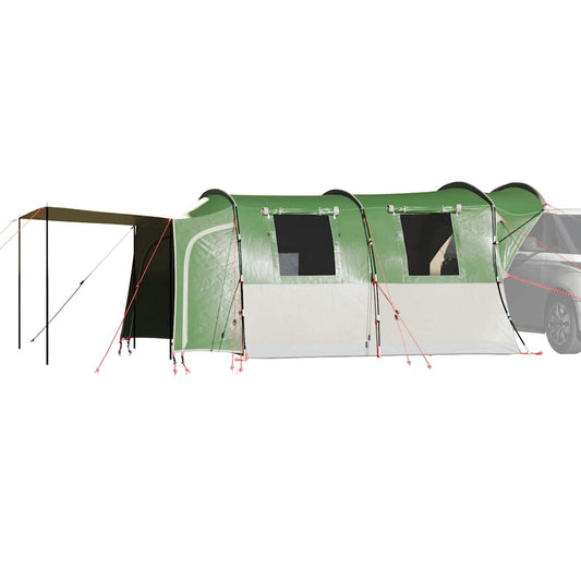 vidaXL Car Tent 4-Person Green Waterproof 1
