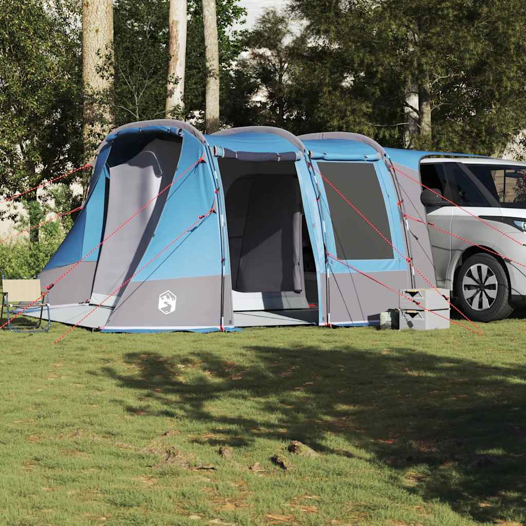vidaXL Car Tent Blue Waterproof 3