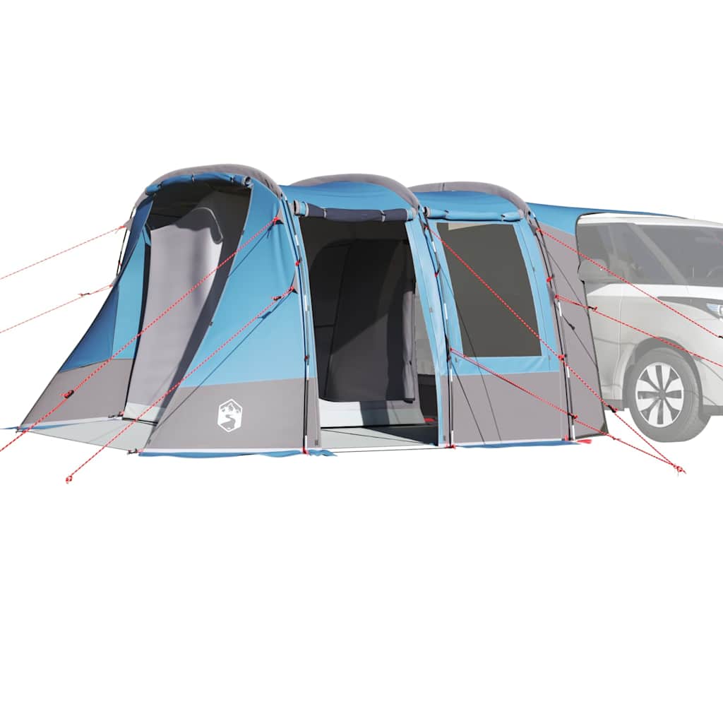 vidaXL Car Tent Blue Waterproof 1