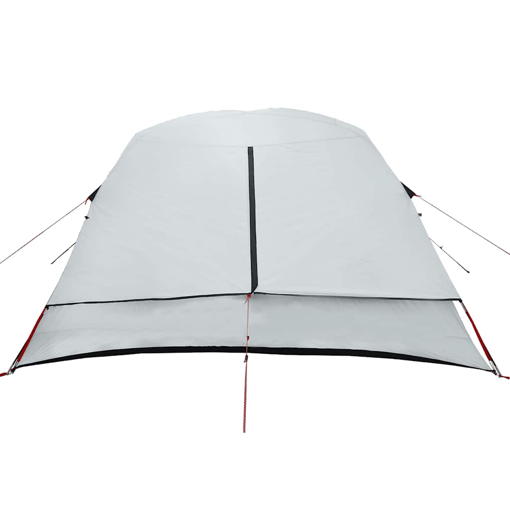 vidaXL Family Tent Cabin 6-Person White Blackout Fabric Waterproof 6