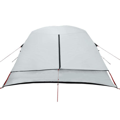 vidaXL Family Tent Cabin 6-Person White Blackout Fabric Waterproof 6