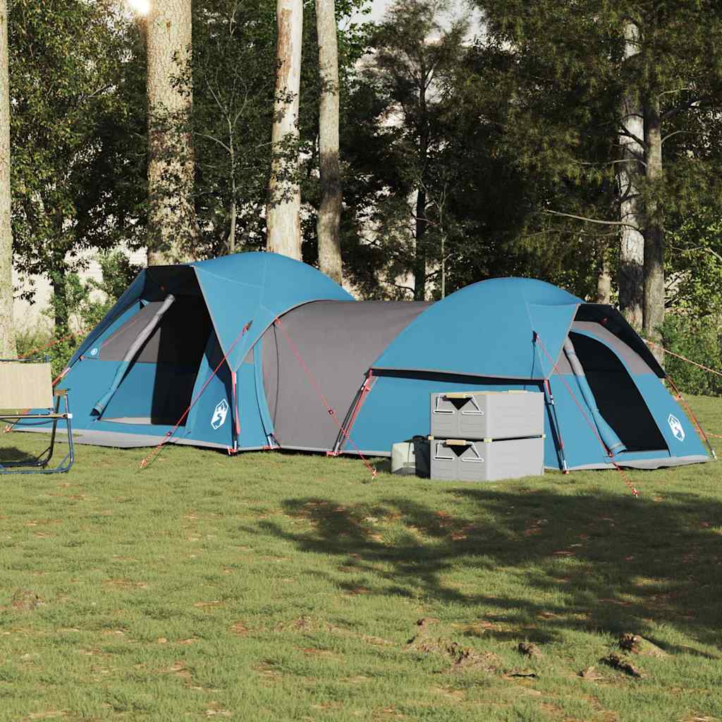 Camping Tent 5-Person Waterproof Blue