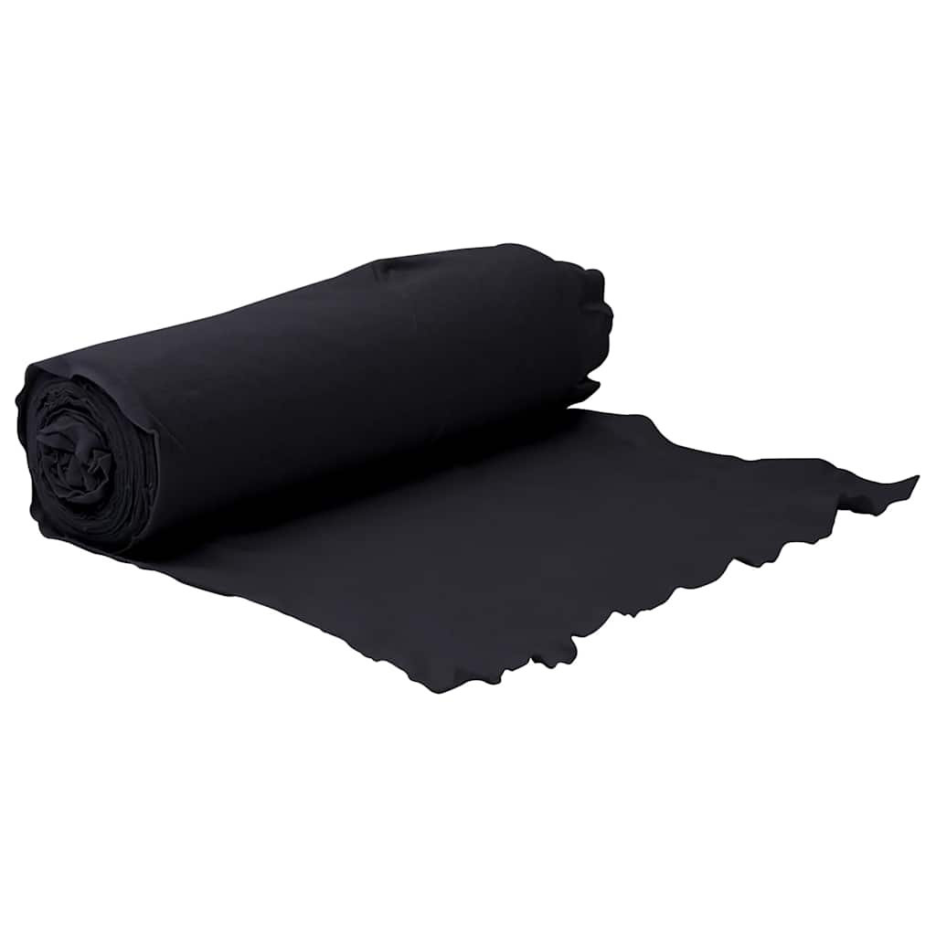 Geotextile Membrane 1 x 10 m Polyester Fibre Black 150 m (150 gsm)