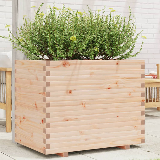 vidaXL Garden Planter 90x60x72,5 cm Solid Wood Pine 1
