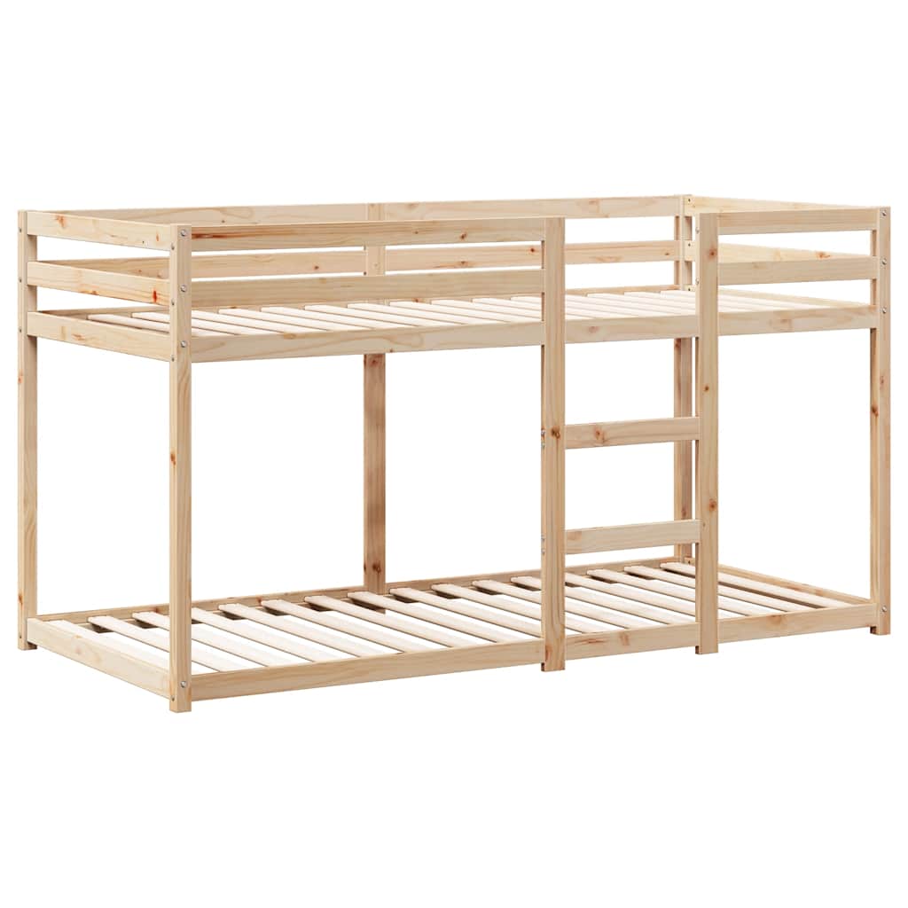 vidaXL Bunk Bed without Mattress 90x200 cm Solid Wood Pine 5