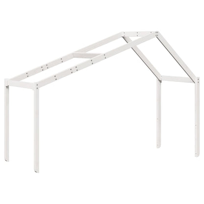 vidaXL Bunk Bed without Mattress White 80x200 cm Solid Wood Pine 6