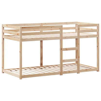 vidaXL Bunk Bed without Mattress 90x200 cm Solid Wood Pine 5