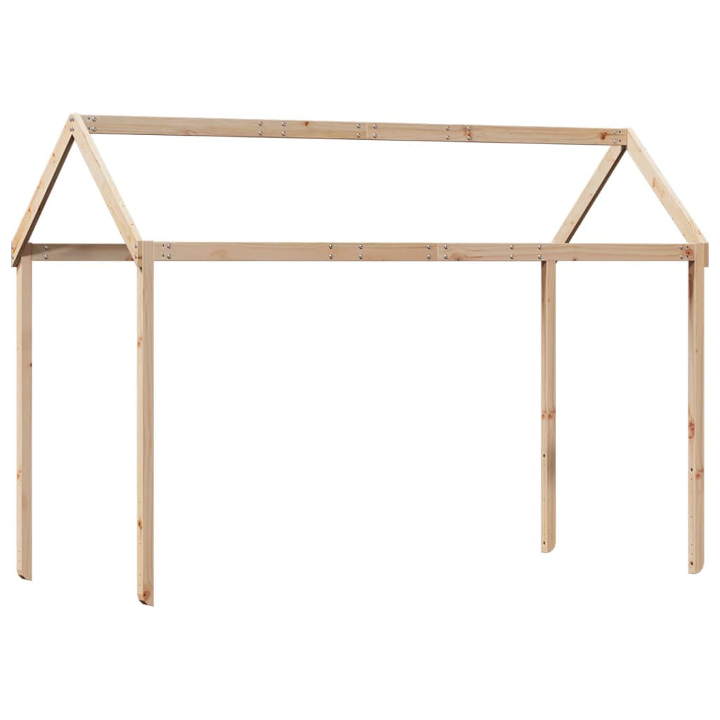vidaXL Bunk Bed without Mattress 90x200 cm Solid Wood Pine 6