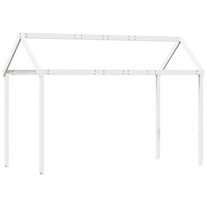 vidaXL Bunk Bed without Mattress White 80x200 cm Solid Wood Pine 6