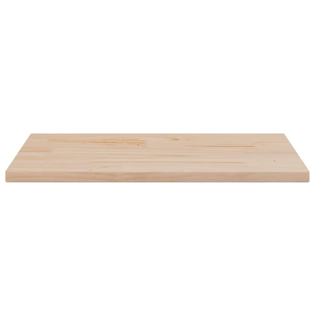 Table Tops Rectangular Solid Wood Pine Height 2.5 cm 80 cm 40 cm 2