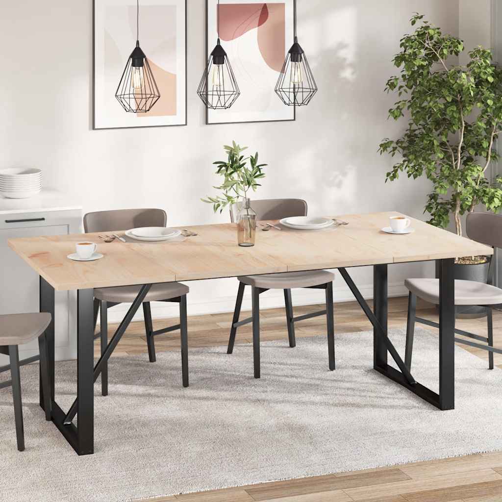 Table Tops Rectangular Solid Wood Pine Height 2.5 cm 100 cm 50 cm 4
