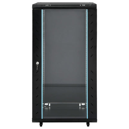 vidaXL 22U Network Cabinet with Swivel Feet 19" IP20 60x60x120 cm 3