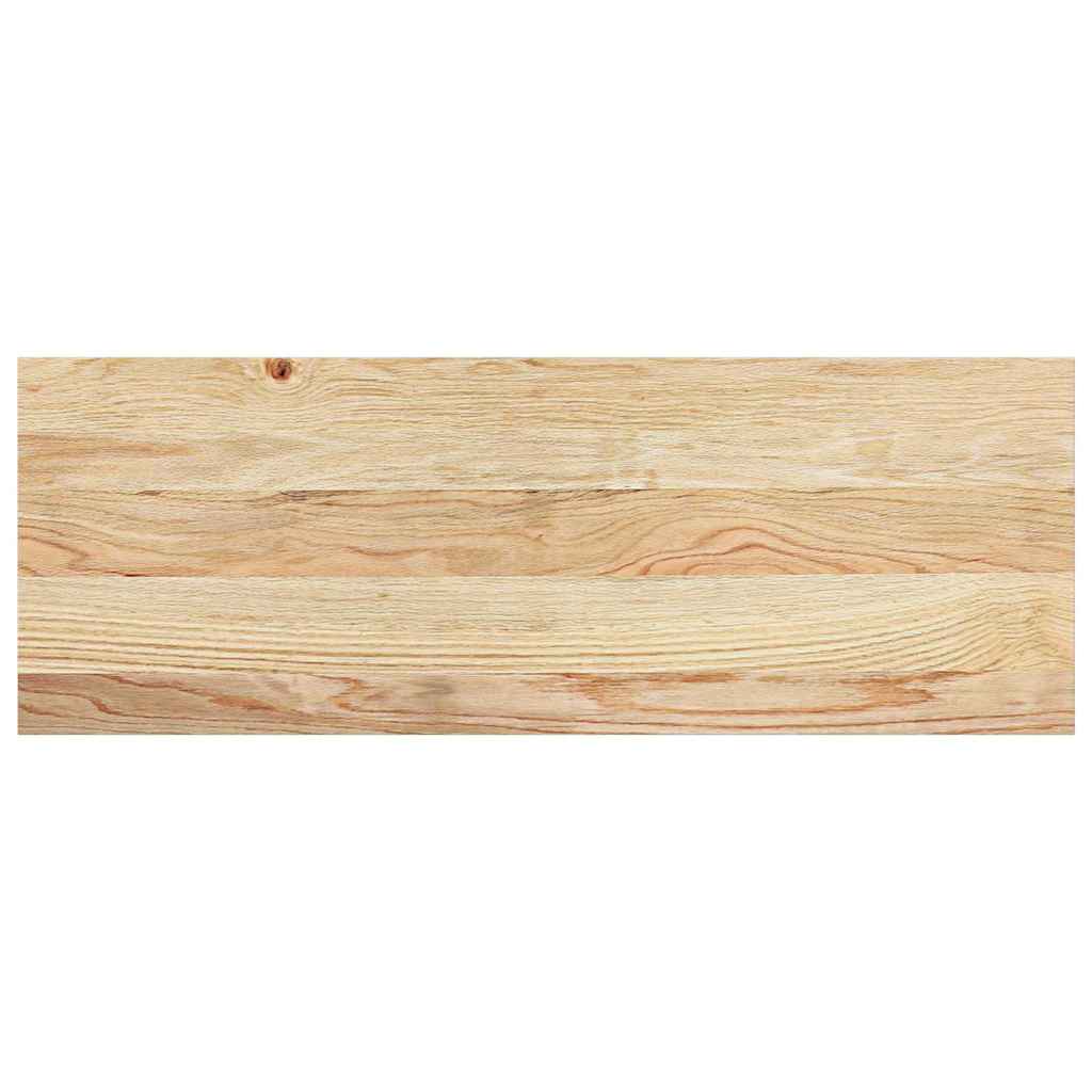 vidaXL Stair Treads 8 pcs Untreated 70x25x2 cm Solid Wood Oak 4