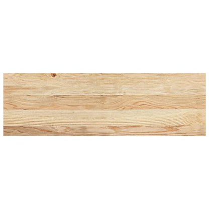 vidaXL Stair Treads 8 pcs Untreated 80x25x2 cm Solid Wood Oak 4