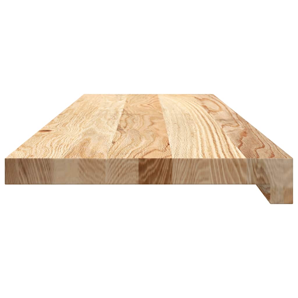 vidaXL Stair Treads 8 pcs Untreated 80x25x2 cm Solid Wood Oak 6