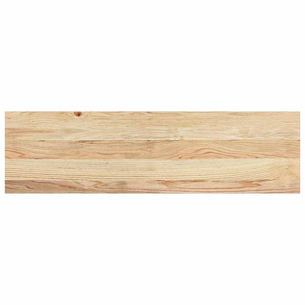 vidaXL Stair Treads 8 pcs Untreated 90x25x2 cm Solid Wood Oak 4