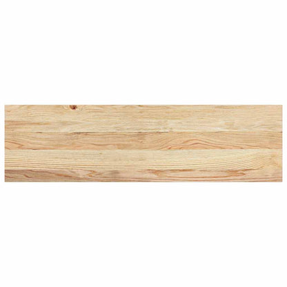 vidaXL Stair Treads 8 pcs Untreated 90x25x2 cm Solid Wood Oak 4