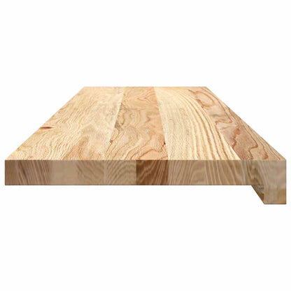 vidaXL Stair Treads 8 pcs Untreated 90x25x2 cm Solid Wood Oak 6