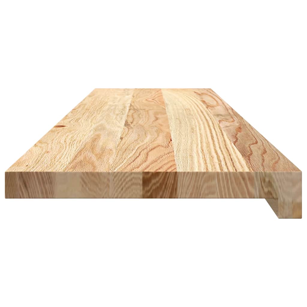 vidaXL Stair Treads 8 pcs Untreated 100x25x2 cm Solid Wood Oak 6