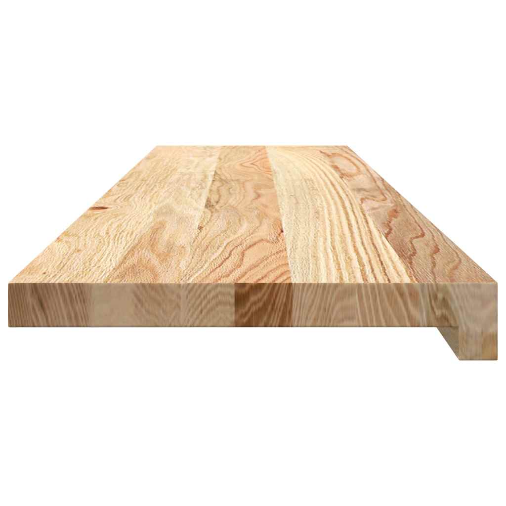 vidaXL Stair Treads 12 pcs Untreated 100x25x2 cm Solid Wood Oak 6