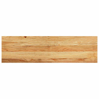 vidaXL Stair Treads 4 pcs Light Brown 90x30x2 cm Solid Wood Oak 4