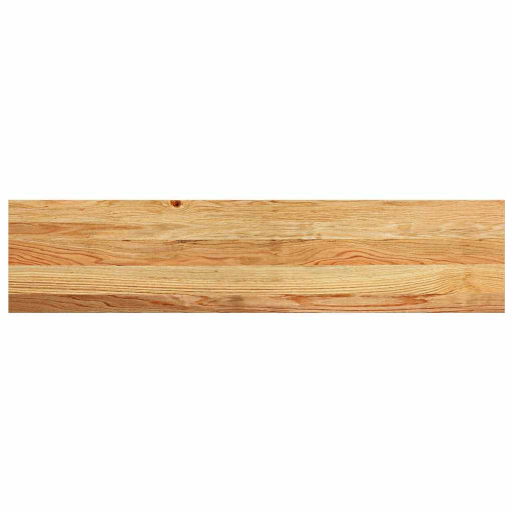 vidaXL Stair Treads 4 pcs Light Brown 110x30x2 cm Solid Wood Oak 4
