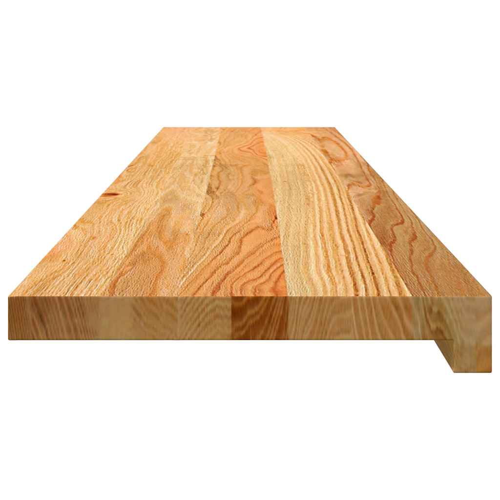 vidaXL Stair Treads 4 pcs Light Brown 120x30x2 cm Solid Wood Oak 6