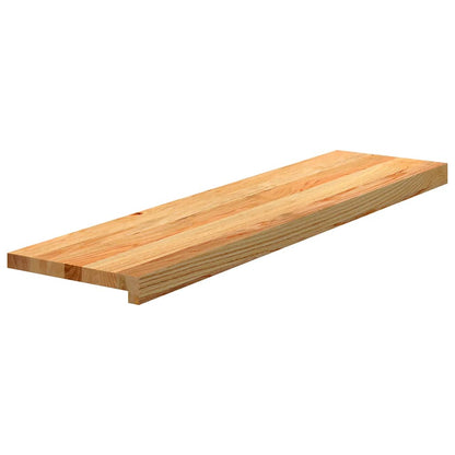 vidaXL Stair Treads 8 pcs Light Brown 100x25x2 cm Solid Wood Oak 3