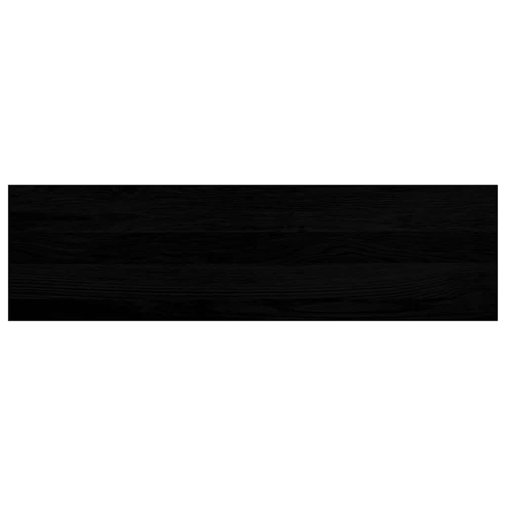 vidaXL Stair Treads 8 pcs Brown Black 90x25x2 cm Solid Wood Oak 4