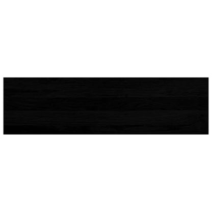 vidaXL Stair Treads 8 pcs Brown Black 90x25x2 cm Solid Wood Oak 4