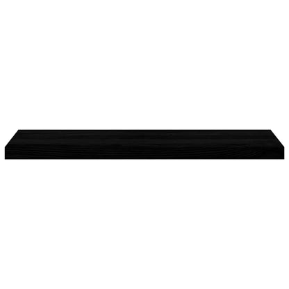 vidaXL Stair Treads 8 pcs Brown Black 90x25x2 cm Solid Wood Oak 5