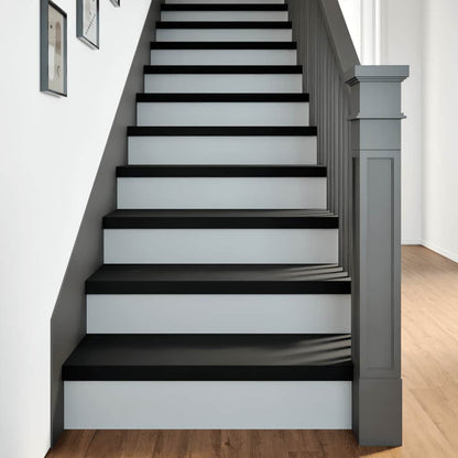 vidaXL Stair Treads 8 pcs Dark Brown 80x30x2 cm Solid Wood Oak 1